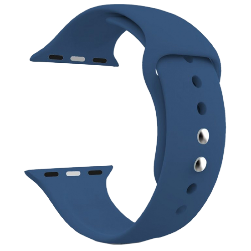 Ремешок Apple Watch Silicon 42mm (Синий)