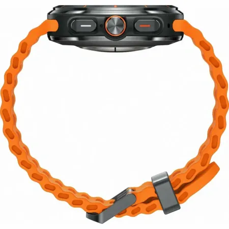 Умные часы Samsung Galaxy Watch Ultra 47мм, ремешок Marine (Titanium Grey, 2024)