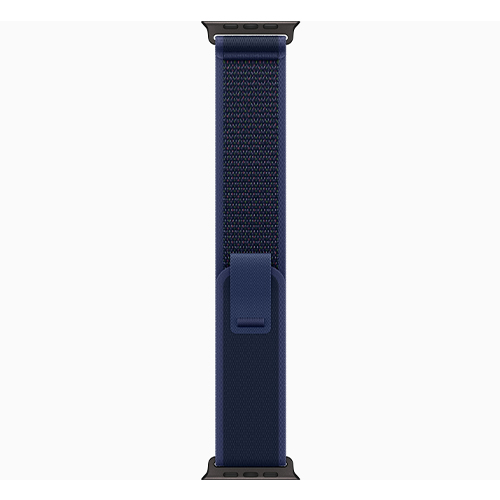 Apple Watch Series Ultra 2 49mm Black Titanium Case with Blue Trail Loop S/M