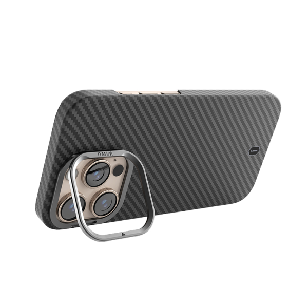 Чехол WIWU Aramid Air MagSafe 16 Pro (Black)