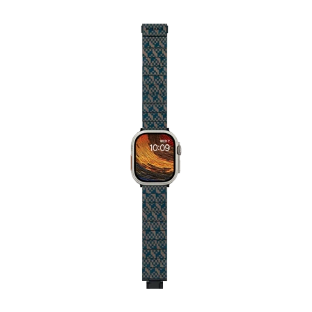 Браслет PITAKA Dreamland ChromaCarbon для Apple Watch 38/40/41/42/44/45/49mm (Stairs)