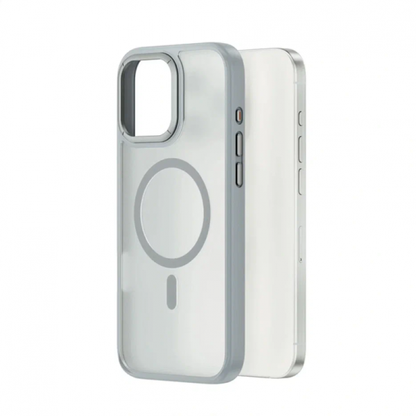 Чехол WIWU iShield Armor Pro MagSafe 16 Pro Max (Grey)