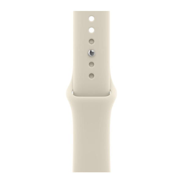 Apple Watch Series 12 46mm Aluminum Light Gold Case Sand Sport Band S/M